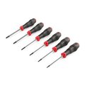 Tekton Torx High-Torque Chrome Blade Screwdriver Set, 6-Piece (T10-T30) DHT43001